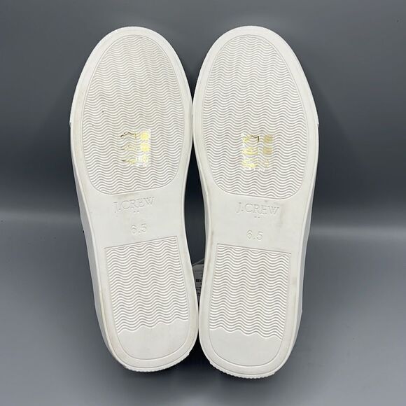 J. Crew Pink Stripe Road Trip Slip On Sneakers - Picture 5 of 6